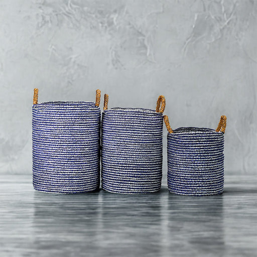 KERANJANG ANYAM Keranjang Anyam Woven Dengan Pegangan OLIV OLIV OSCARLIVING