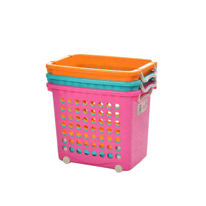 KERANJANG LAUNDRY - LAUNDRY BASKET Keranjang Pakaian Green Leaf Giovanni 2281 | Laundry Basket GREEN LEAF OSCARLIVING