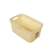 KERANJANG LAUNDRY - LAUNDRY BASKET Keranjang Pakaian Green Leaf Rattan 1523 | Laundry Basket GREEN LEAF OSCARLIVING