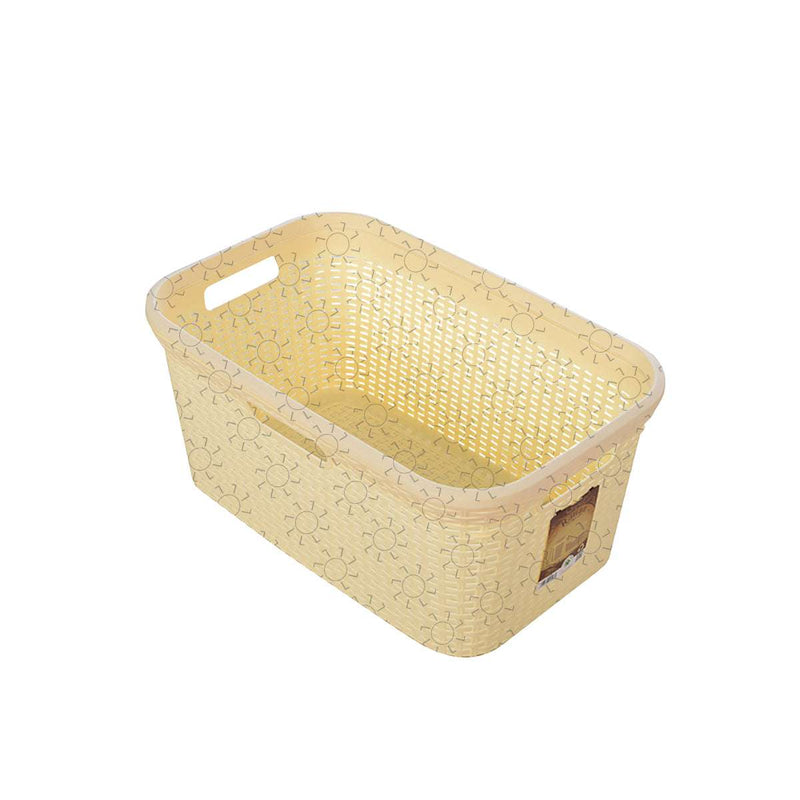 KERANJANG LAUNDRY - LAUNDRY BASKET Keranjang Pakaian Green Leaf Rattan 1523 | Laundry Basket GREEN LEAF OSCARLIVING