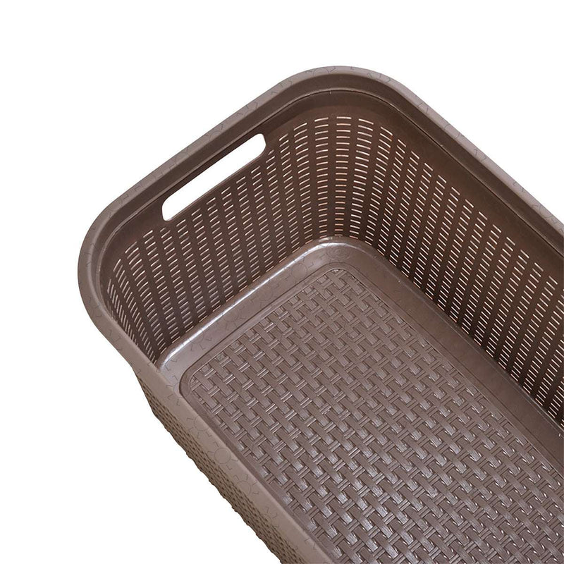 KERANJANG LAUNDRY - LAUNDRY BASKET Keranjang Pakaian Green Leaf Rattan 1523 | Laundry Basket GREEN LEAF OSCARLIVING