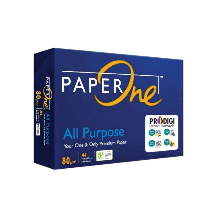 KERTAS Kertas HVS A4 Paper One 80gsm 1 Rim PAPER ONE OSCARLIVING