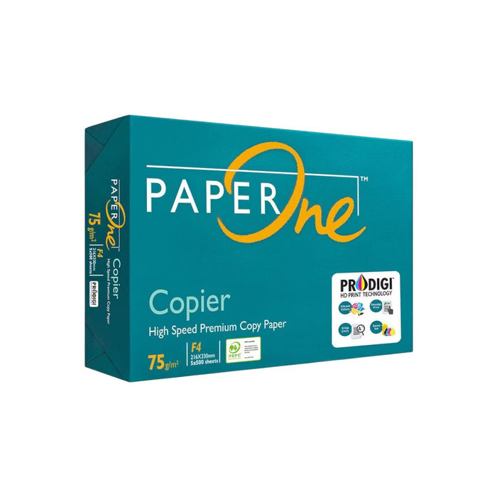 KERTAS Kertas HVS F4 Paper One 75gsm 1 Rim PAPER ONE OSCARLIVING