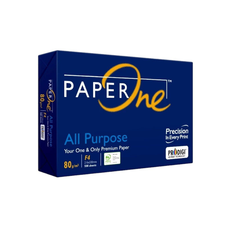 KERTAS Kertas HVS F4 Paper One 80gsm 1 Rim PAPER ONE OSCARLIVING