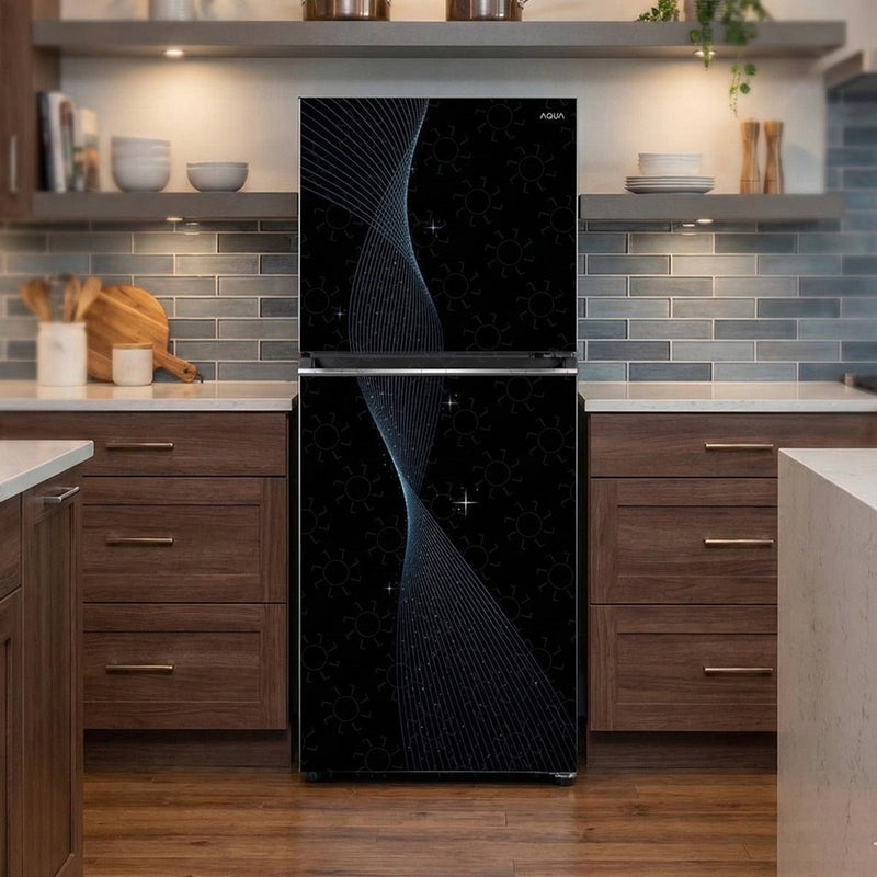 KULKAS Kulkas Aqua 2 Pintu AQUA AQR - DTM245CBV (SB) AQUA OSCARLIVING