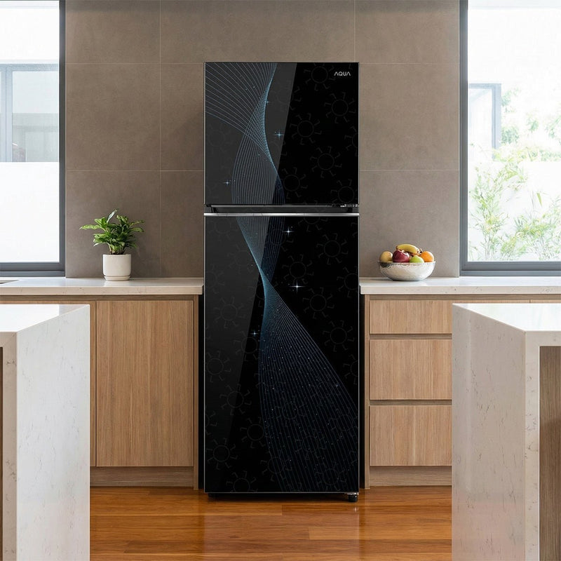 KULKAS Kulkas Aqua 2 Pintu AQUA AQR - DTM285CBV(SB) AQUA OSCARLIVING