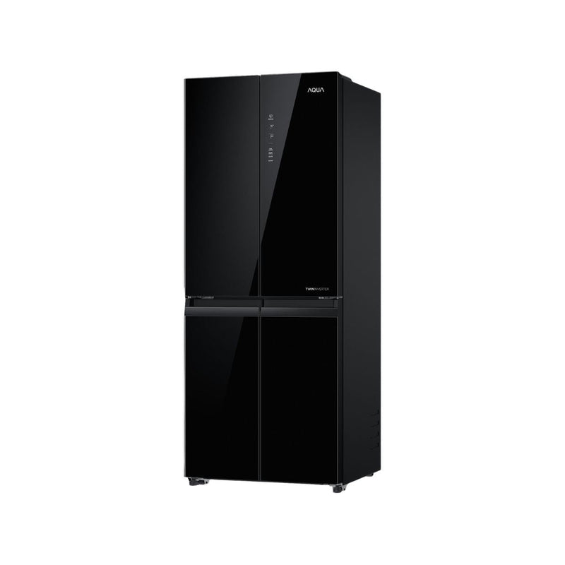 KULKAS Kulkas Aqua 4 Pintu AQR - CTD506RGG(BK) AQUA OSCARLIVING