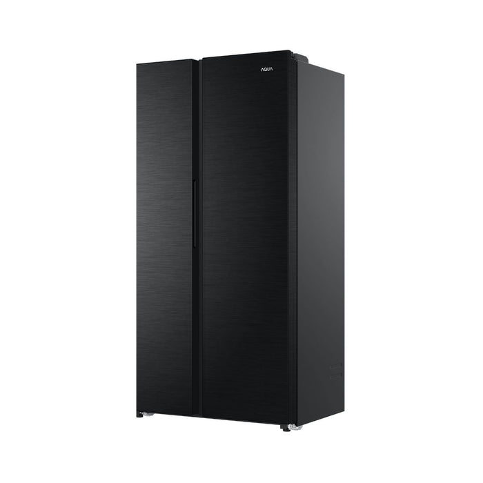 KULKAS Kulkas Aqua Side By Side AQR - TSE605RBM AQUA OSCARLIVING