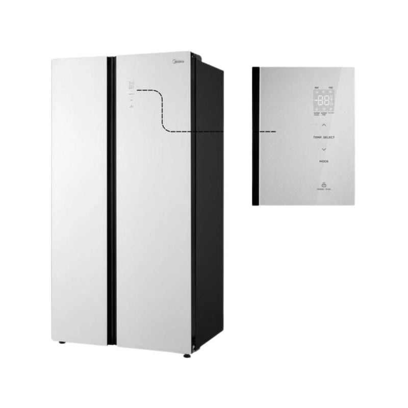 KULKAS Kulkas Midea Side By Side MDRS712FIE61WID MIDEA OSCARLIVING