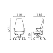 Kursi Direktur Kursi Direktur Firm Volf Normal Headrest FIRM OSCARLIVING