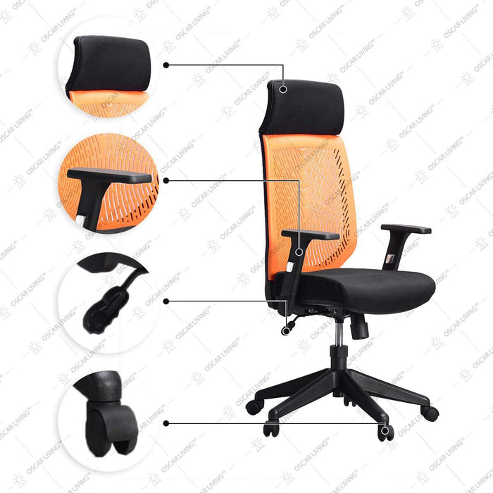 Kursi Direktur Kursi Kantor Chairman Armoz TS02801 CHAIRMAN OSCARLIVING