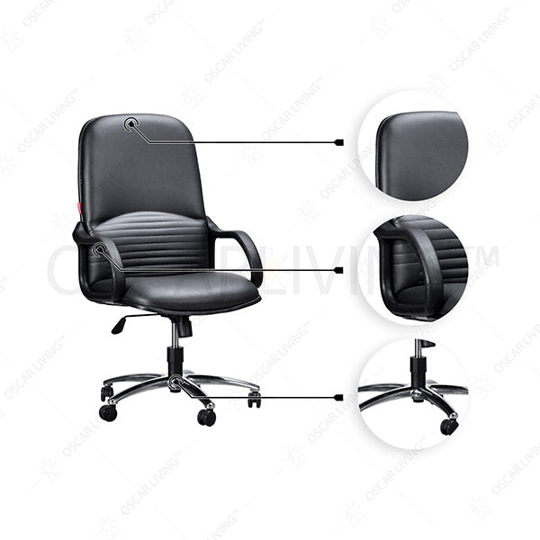 Kursi Direktur Kursi Kantor Chairman Camaro EC700A CHAIRMAN OSCARLIVING