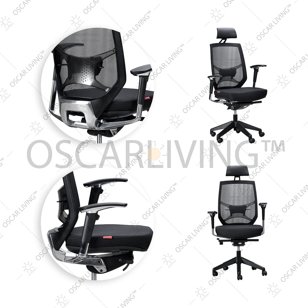 Kursi Direktur Kursi Kantor Chairman HN0601 Respiro CHAIRMAN OSCARLIVING