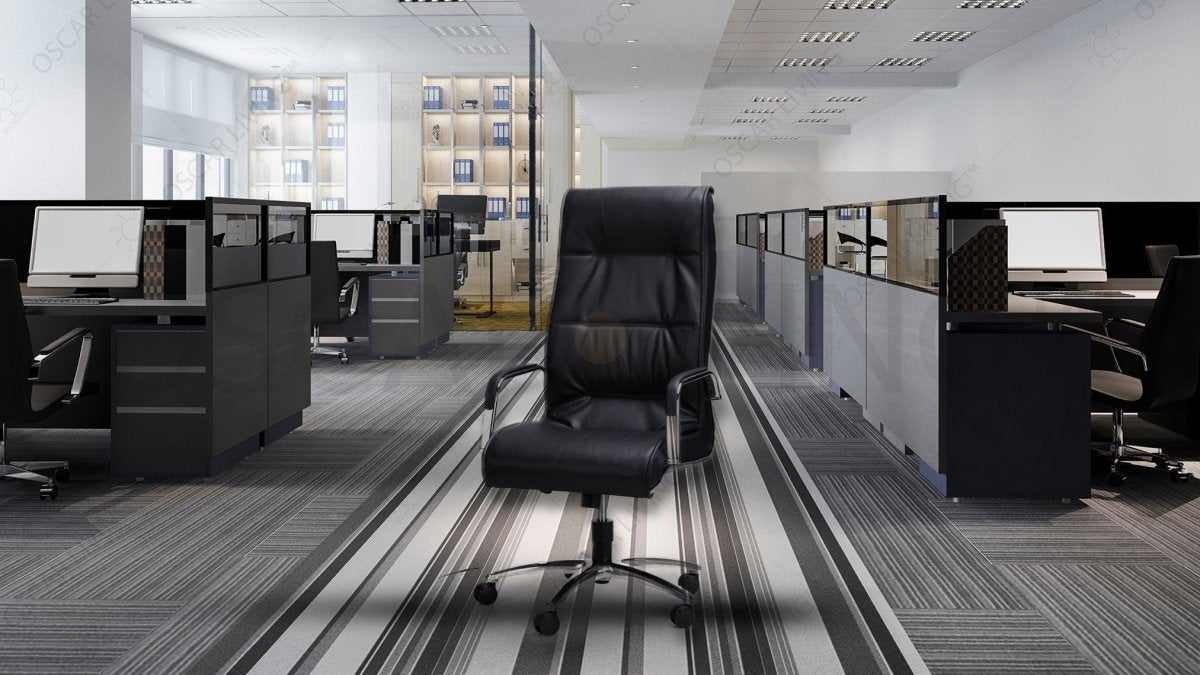 Kursi Direktur Kursi Kantor Chairman Nuanxa EC8000A CHAIRMAN OSCARLIVING