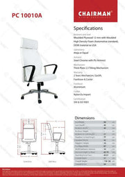 Kursi Direktur Kursi Kantor Chairman PC10010A CHAIRMAN OSCARLIVING