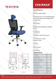 Kursi Direktur Kursi Kantor Chairman TS01101A CHAIRMAN OSCARLIVING