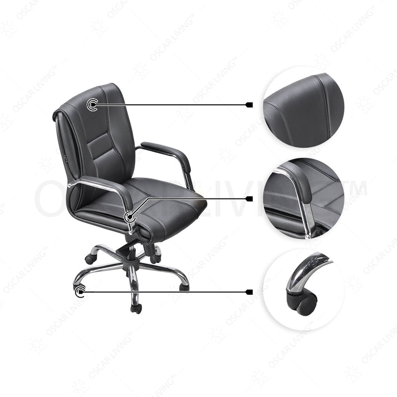 Kursi Direktur Kursi Kantor Ergotec GA 28 PR ERGOTEC OSCARLIVING