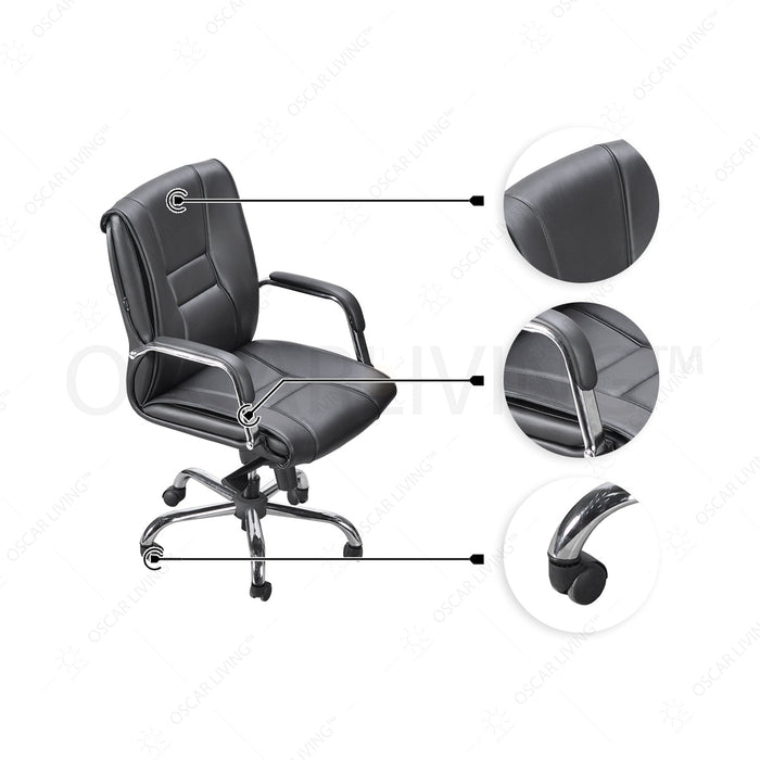 Kursi Direktur Kursi Kantor Ergotec GA 28 PR ERGOTEC OSCARLIVING