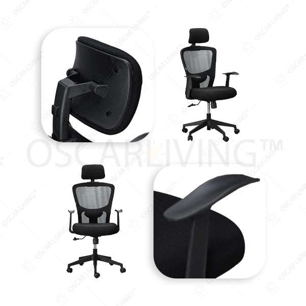 Kursi Direktur Kursi Kantor Ergotec GL910X ERGOTEC OSCARLIVING