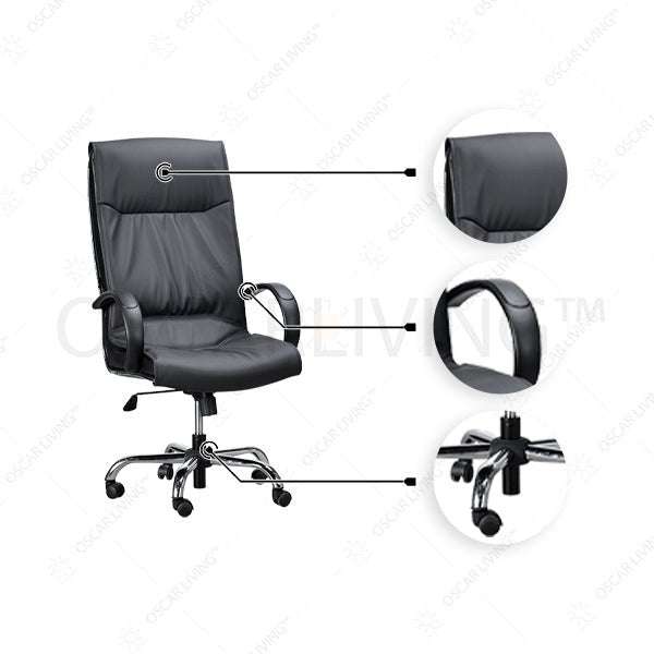 Kursi Direktur Kursi Kantor Ergotec LX 918 TR ERGOTEC OSCARLIVING