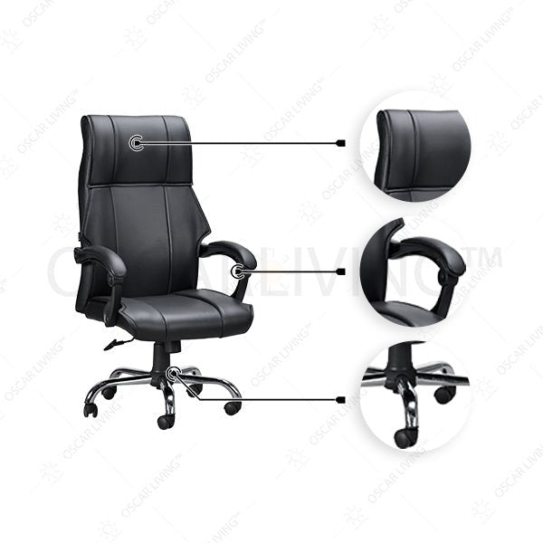 Kursi Direktur Kursi Kantor Ergotec LX960TR ERGOTEC OSCARLIVING