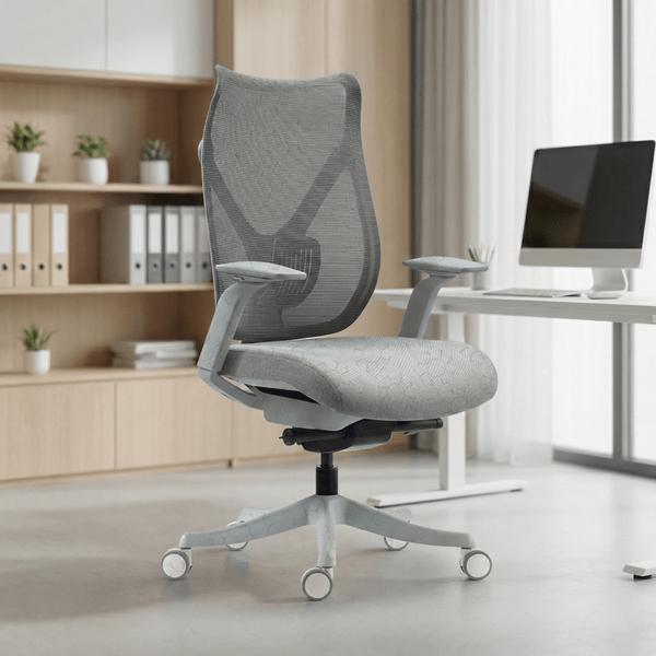 Kursi Kantor Firm Hermes Frame Grey 960A
