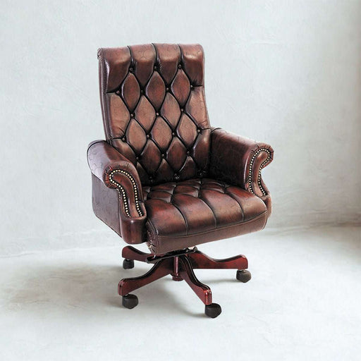 Kursi Direktur Kursi Kantor Ichiko Cameo I Leather ICHIKO OSCARLIVING