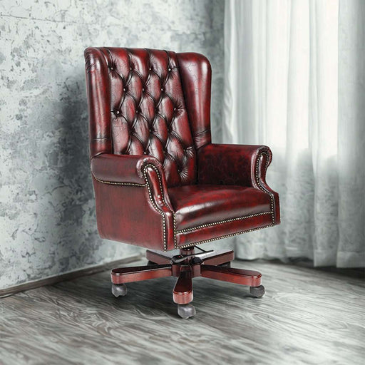 Kursi Direktur Kursi Kantor Ichiko Ponzio Leather ICHIKO OSCARLIVING