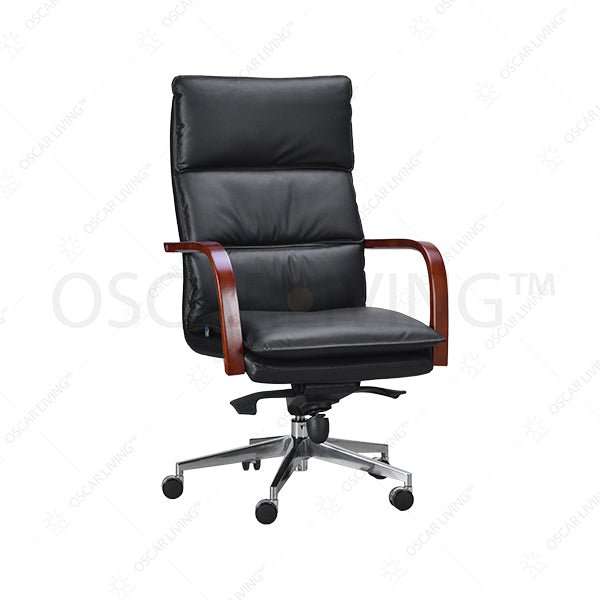 Kursi Direktur Kursi Kantor Indachi Capitol I AL HDT Leather INDACHI di Oscar Living dengan harga termurah