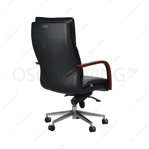 Kursi Direktur Kursi Kantor Indachi Capitol I AL HDT Leather INDACHI di Oscar Living dengan harga termurah