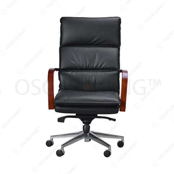 Kursi Direktur Kursi Kantor Indachi Capitol I AL HDT Leather INDACHI di Oscar Living dengan harga termurah
