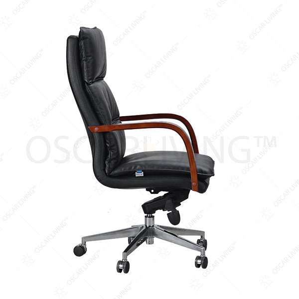 Kursi Direktur Kursi Kantor Indachi Capitol I AL HDT Leather INDACHI di Oscar Living dengan harga termurah