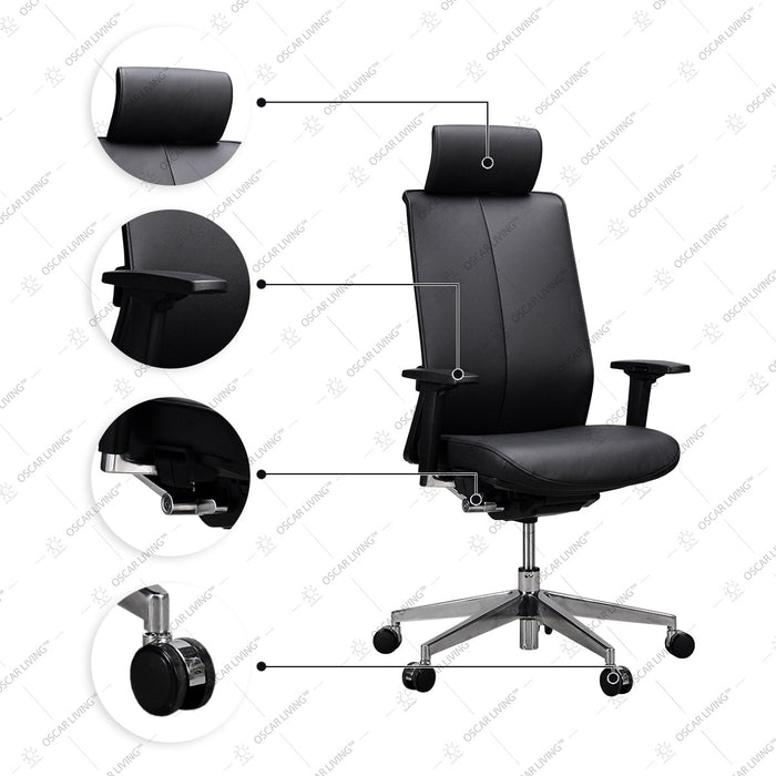 Kursi Direktur Kursi Kantor Indachi Napoli I AL INDACHI OSCARLIVING