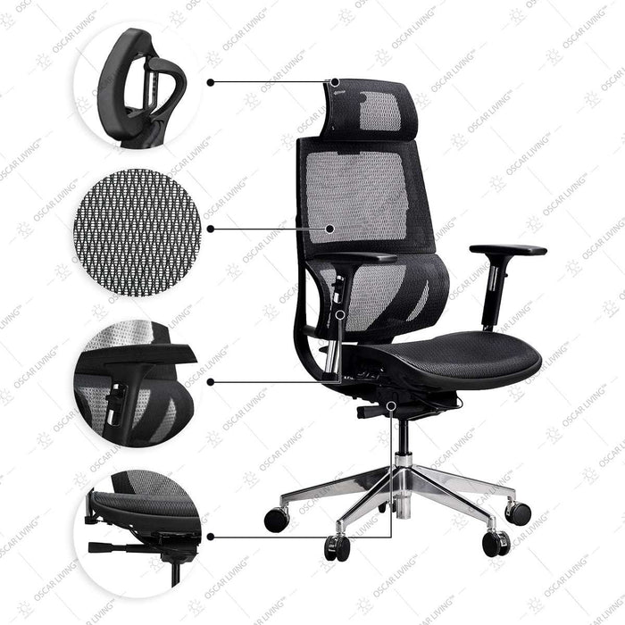 Kursi Direktur Kursi Kantor Indachi Parker I AL INDACHI OSCARLIVING