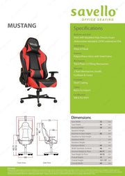 Kursi Direktur Kursi Kantor Savello Mustang SAVELLO OSCARLIVING