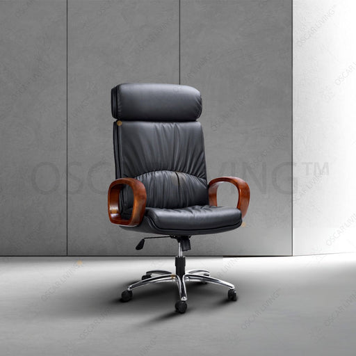 Kursi Direktur Kursi Kantor Savello Soliter HKA Leather SAVELLO OSCARLIVING