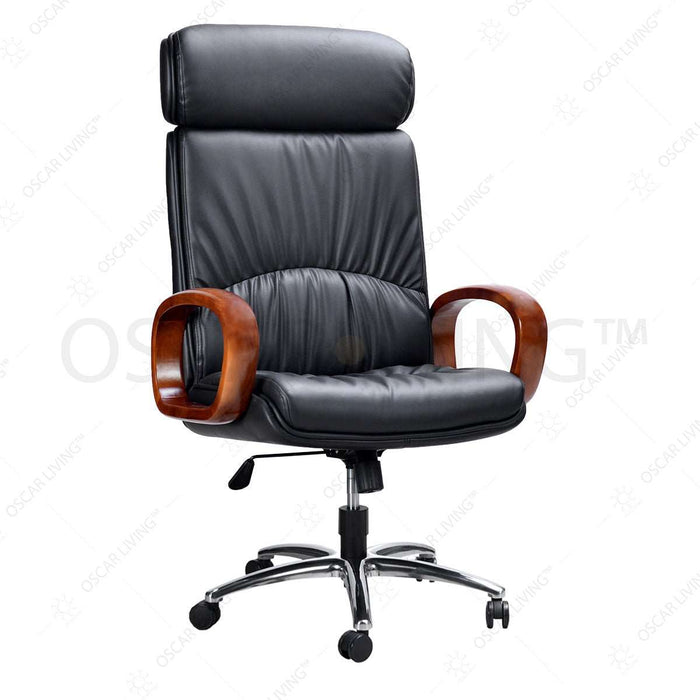 Kursi Direktur Kursi Kantor Savello Soliter HKA Leather SAVELLO OSCARLIVING