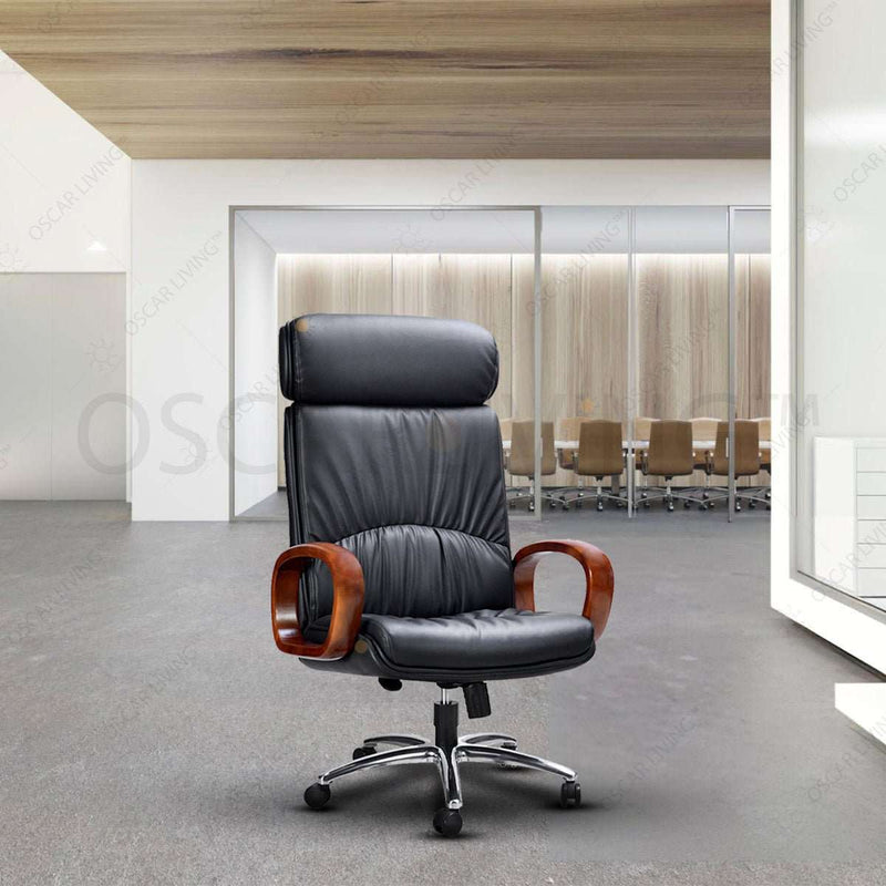 Kursi Direktur Kursi Kantor Savello Soliter HKCA Leather SAVELLO OSCARLIVING