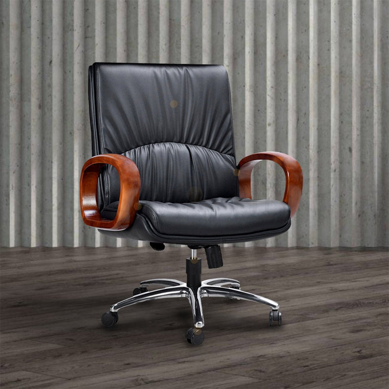 Kursi Direktur Kursi Kantor Savello Soliter LKCA Leather SAVELLO OSCARLIVING
