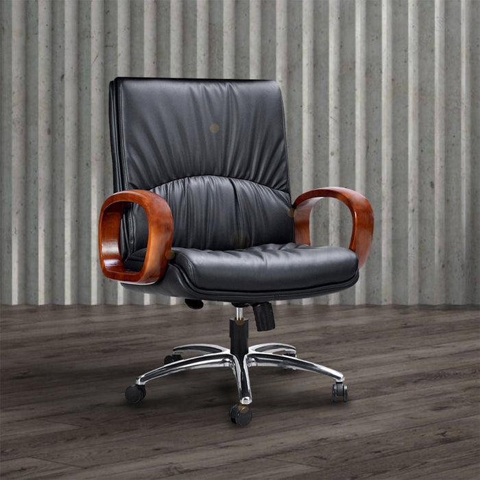 Kursi Direktur Kursi Kantor Savello Soliter LKCA Leather SAVELLO OSCARLIVING