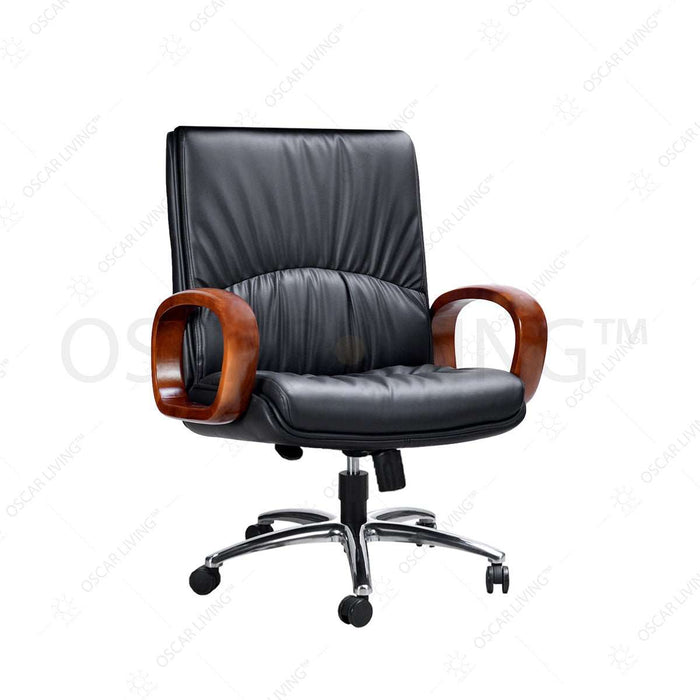 Kursi Direktur Kursi Kantor Savello Soliter LKCA Leather SAVELLO OSCARLIVING