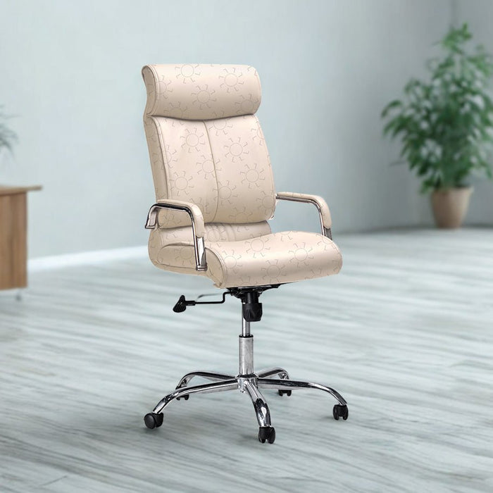 Kursi Direktur Kursi Kantor Subaru Hugo L CR Leather SUBARU OSCARLIVING