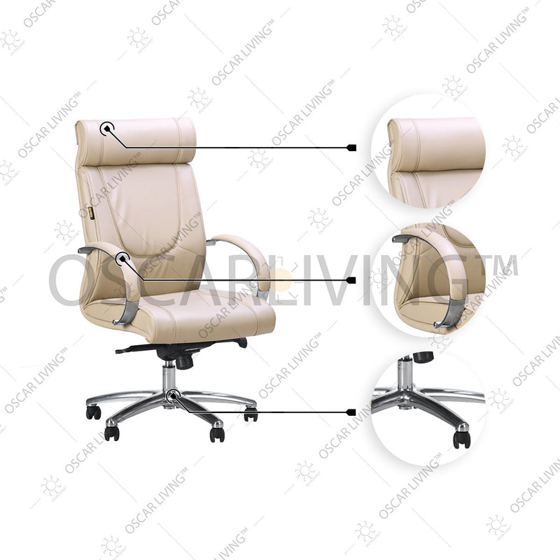 Kursi Direktur Kursi Kantor Subaru Ultima LCA Leather SUBARU OSCARLIVING