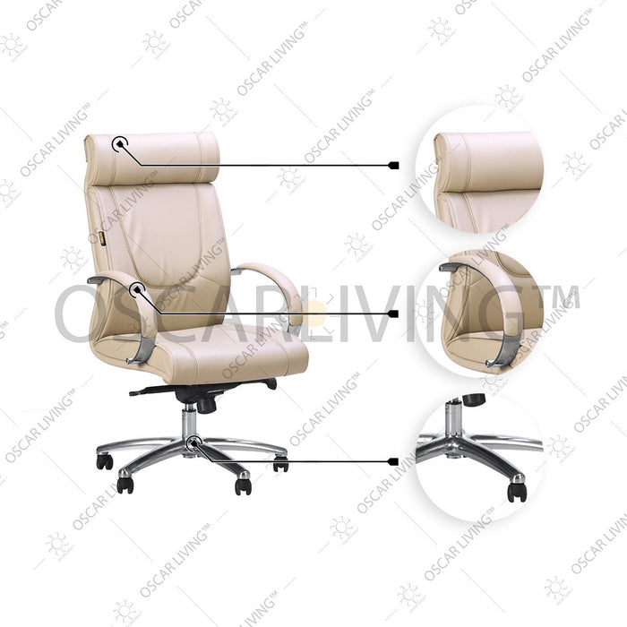 Kursi Direktur Kursi Kantor Subaru Ultima LCA Leather SUBARU OSCARLIVING