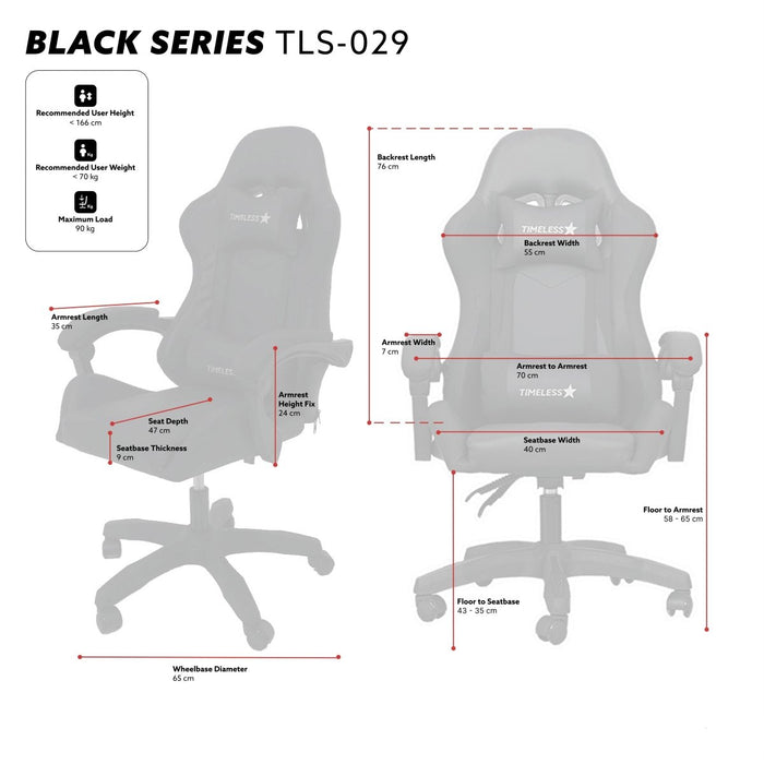 KURSI GAMING Kursi Gaming Timeless Star TLS 029 TIMELESS STAR OSCARLIVING