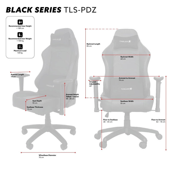 KURSI GAMING Kursi Gaming Timeless Star TLS PDZ TIMELESS STAR OSCARLIVING