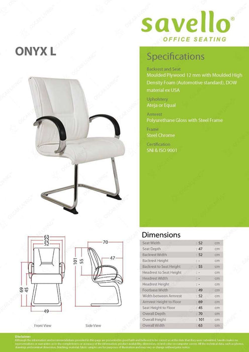 Kursi Hadap Kursi Hadap Savello Onyx V SAVELLO OSCARLIVING