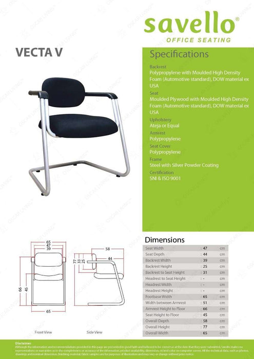 Kursi Hadap Kursi Hadap Savello Vecta V SAVELLO OSCARLIVING