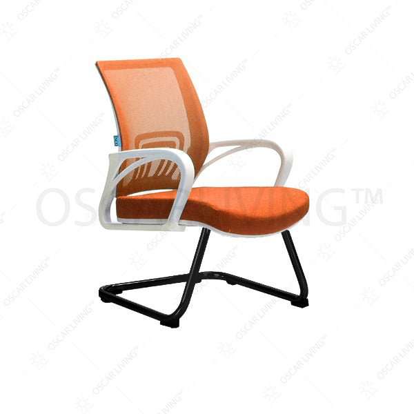 Kursi Hadap Kursi Kantor INCO Casova III / W COT - Rangka Putih INCO OSCARLIVING