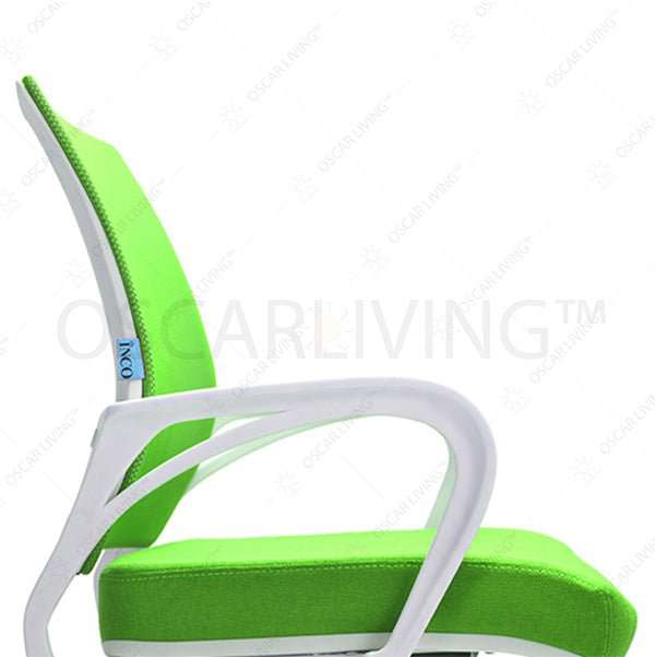 Kursi Hadap Kursi Kantor INCO Casova III / W COT - Rangka Putih INCO OSCARLIVING